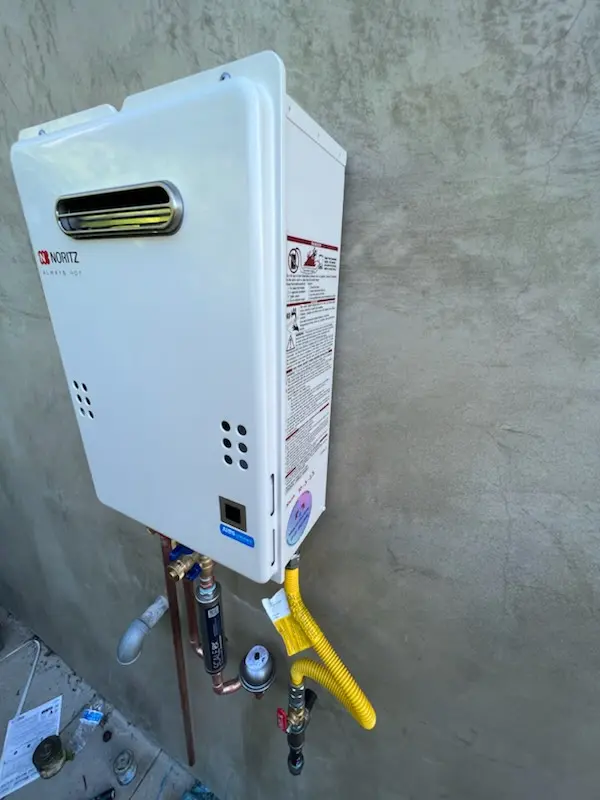 Tankless water heater installation for Gatewater homes